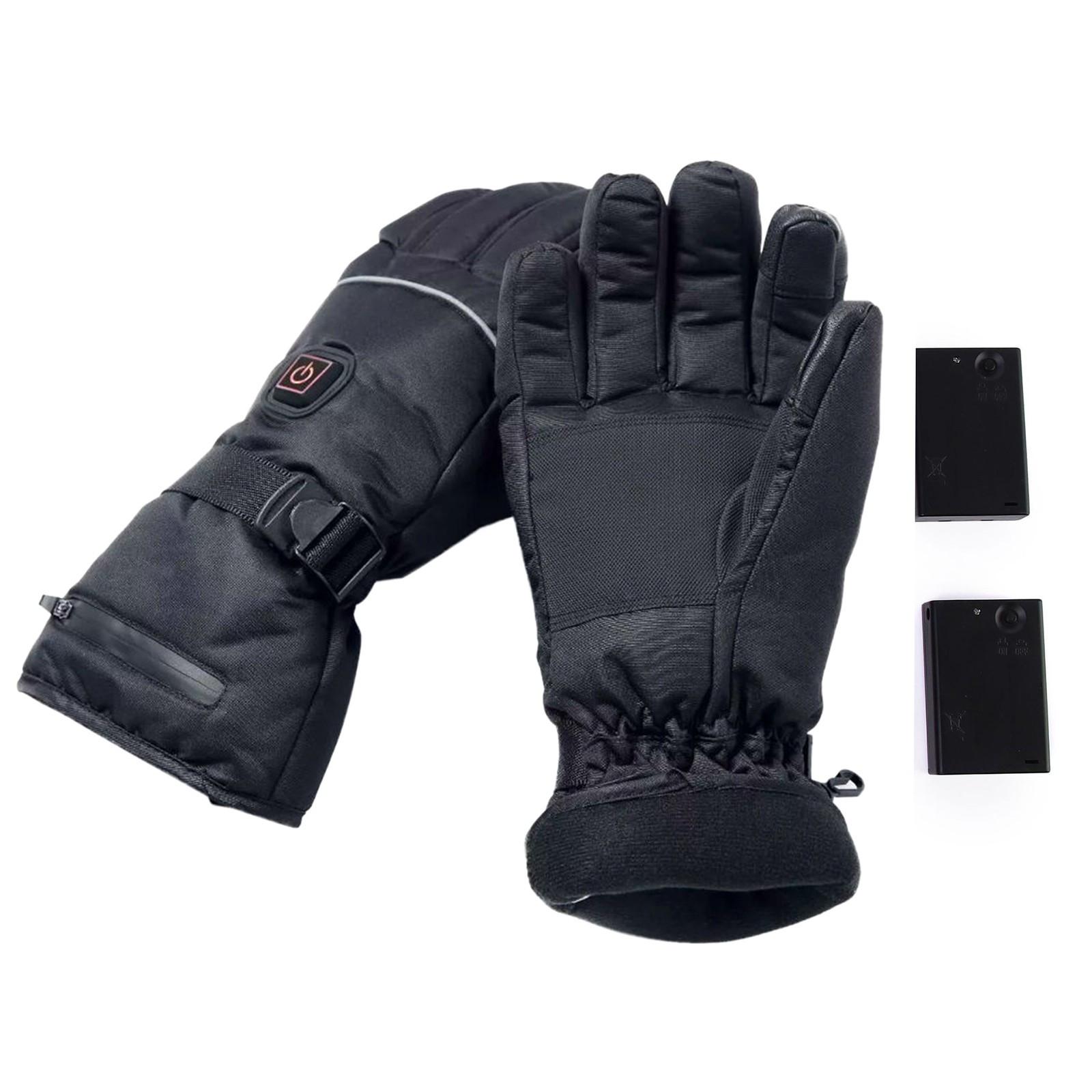 

Взрослые моющиеся перчатки с подогревом на открытом воздухе, работающие от 6 батареек типа АА с коробками L