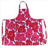 Marimekko Apron Pieni Unikko Whitered