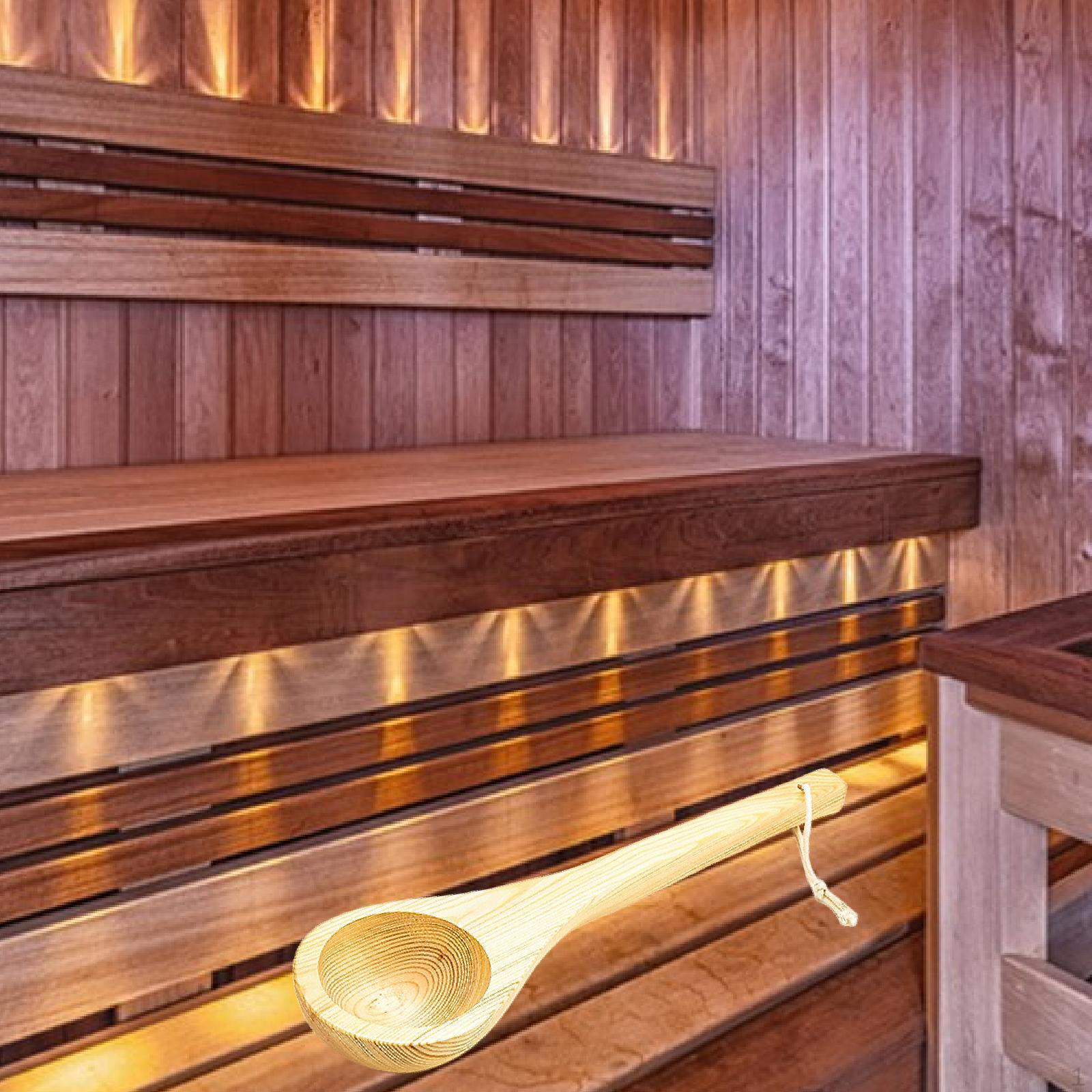 

Аксессуар для сауны для использования с паром, инструмент для домашнего спа и декора комнаты Ladle 36cm