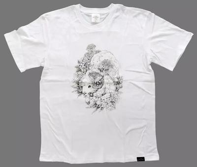 Täck Tsunomaki Watame Virtuell YouTuber Vit T-shirt Storlek L Bomull Släpps 2025