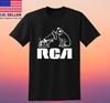 Retro Rca Victor Records Schwarzes T-Shirt Größe S-5XL Unisex T-Shirt