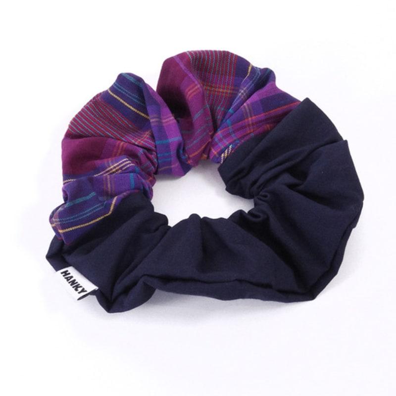 HANKY DONUT SCRUNCHIE [Blueberry] (1pc)