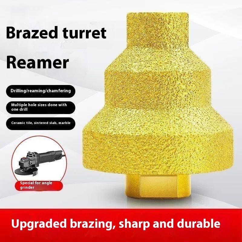 Reamer Masonry Drilling Crowns Construction Tool M10/M14  iamond Chamfer Router Bits  Milling Tile CutterMarble Concrete