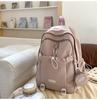 Zaino semplice zaino versatile femminile ins giapponese borsa per studenti zaino per scuola media scuola superiore grande capacità campus zaino dolce