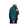 adidas Giacca di Cotone a Maniche Lunghe Reversibile con Zip e Logo Trifoglio Originals Uomo Giacche Verde HE6610