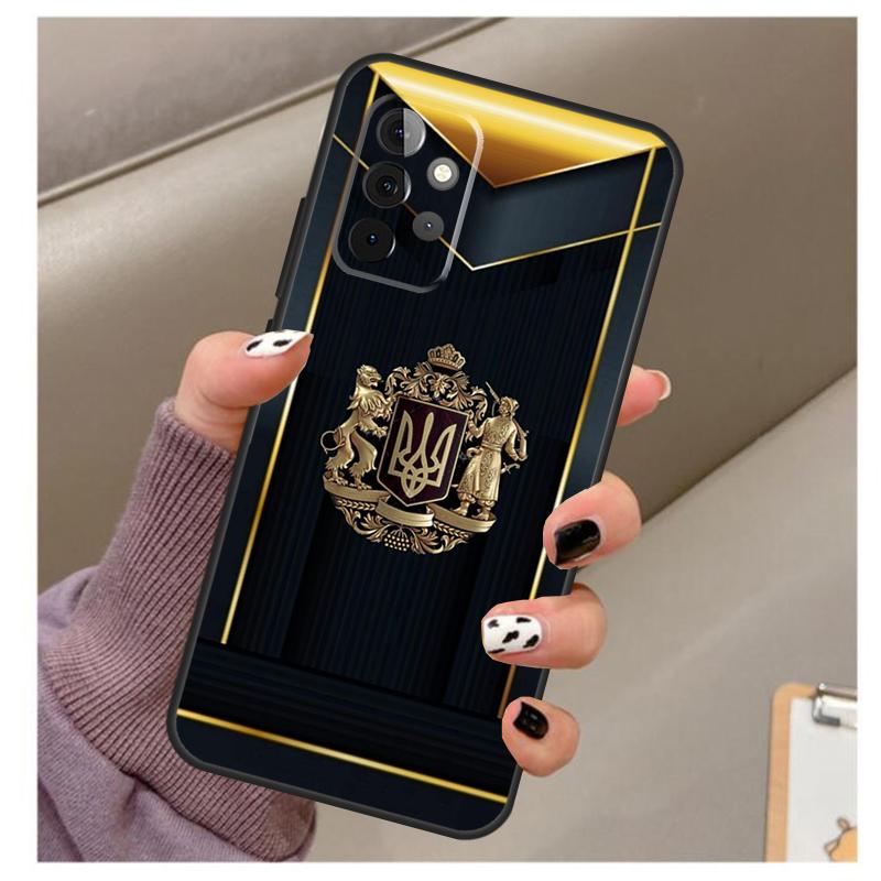 Ukraine Flag Case For Samsung Galaxy A56 A16 A26 A36 A06 A52 A53 A33 A13 A34 A54 A14 A15 A35 A55 A22 A32