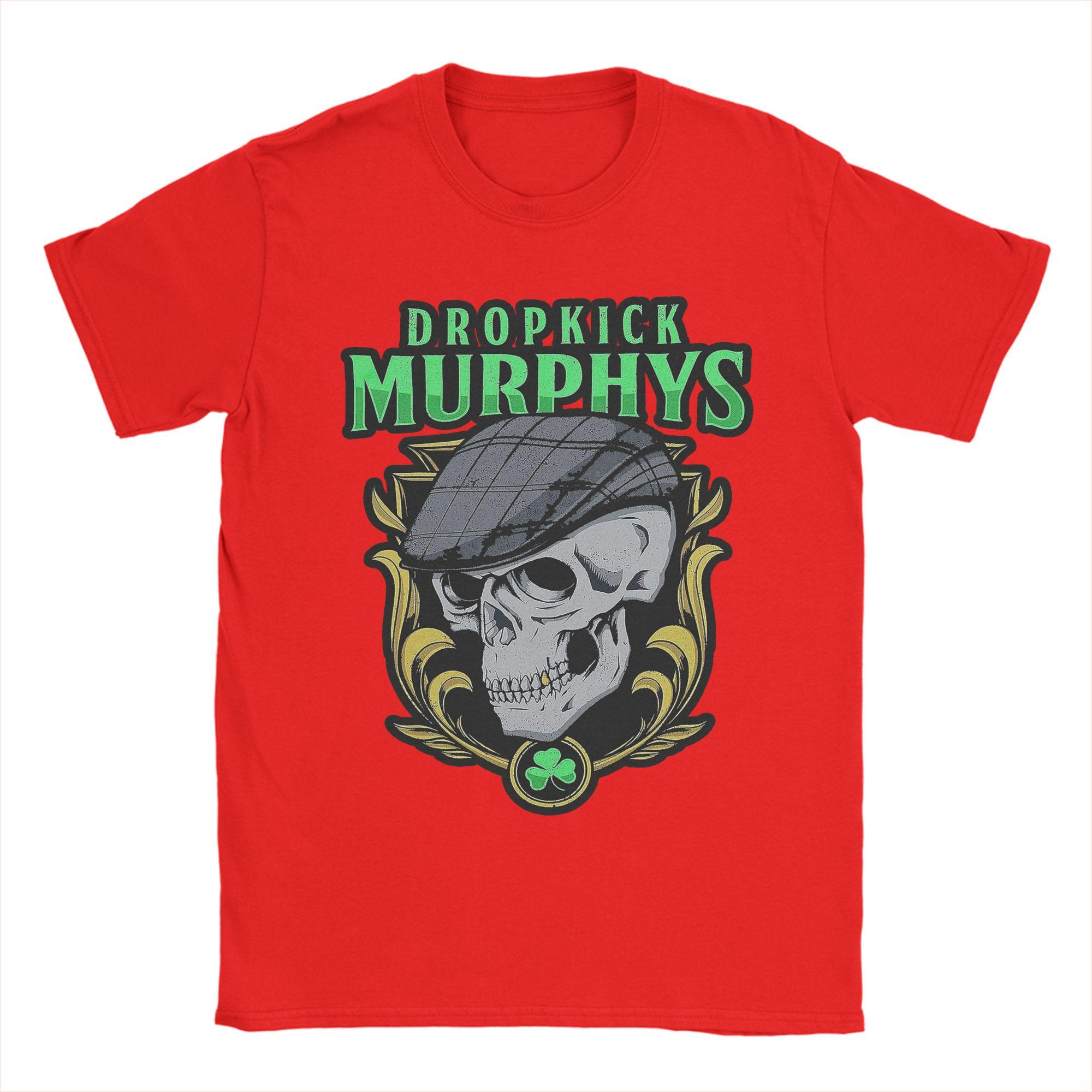 

Dropkick Murphys TShirt Men Vintage 100 Cotton Tee Shirt Crew Neck Short Sleeve T Shirt Plus Size Clothing S