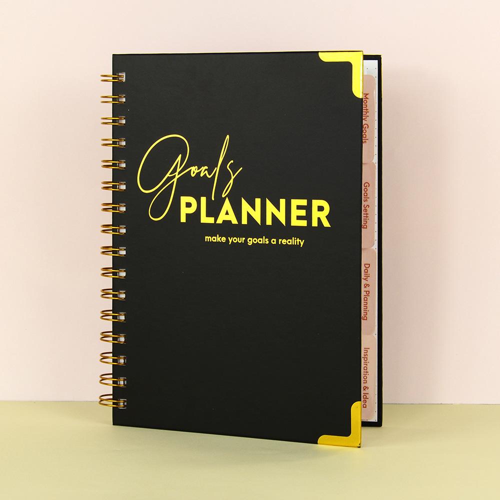 Trend Hot Simple 2026 Schedule This Planner Notebook Coil This English Version of The Weekly Plan This Goal Plan