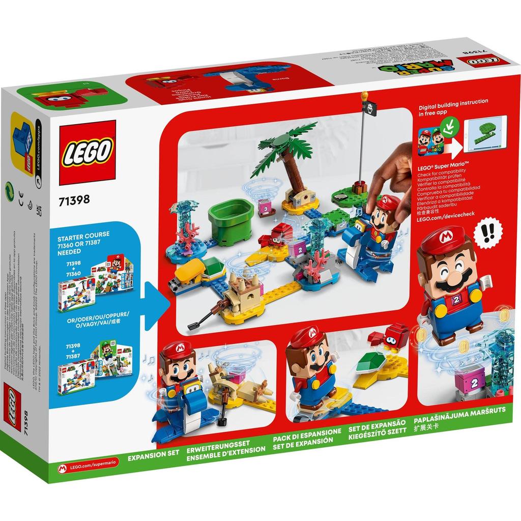 LEGO Super Mario Doshi and Swissi Challenge 71398, Toy, Building Blocks, Gift, Video Game, Boys and Girls, Ages 6 and Up