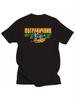 Printed with Russian Border Guards Summer Round Neck and Short Sleeves Casual Cotton Brand New Tshirt Size S3XL