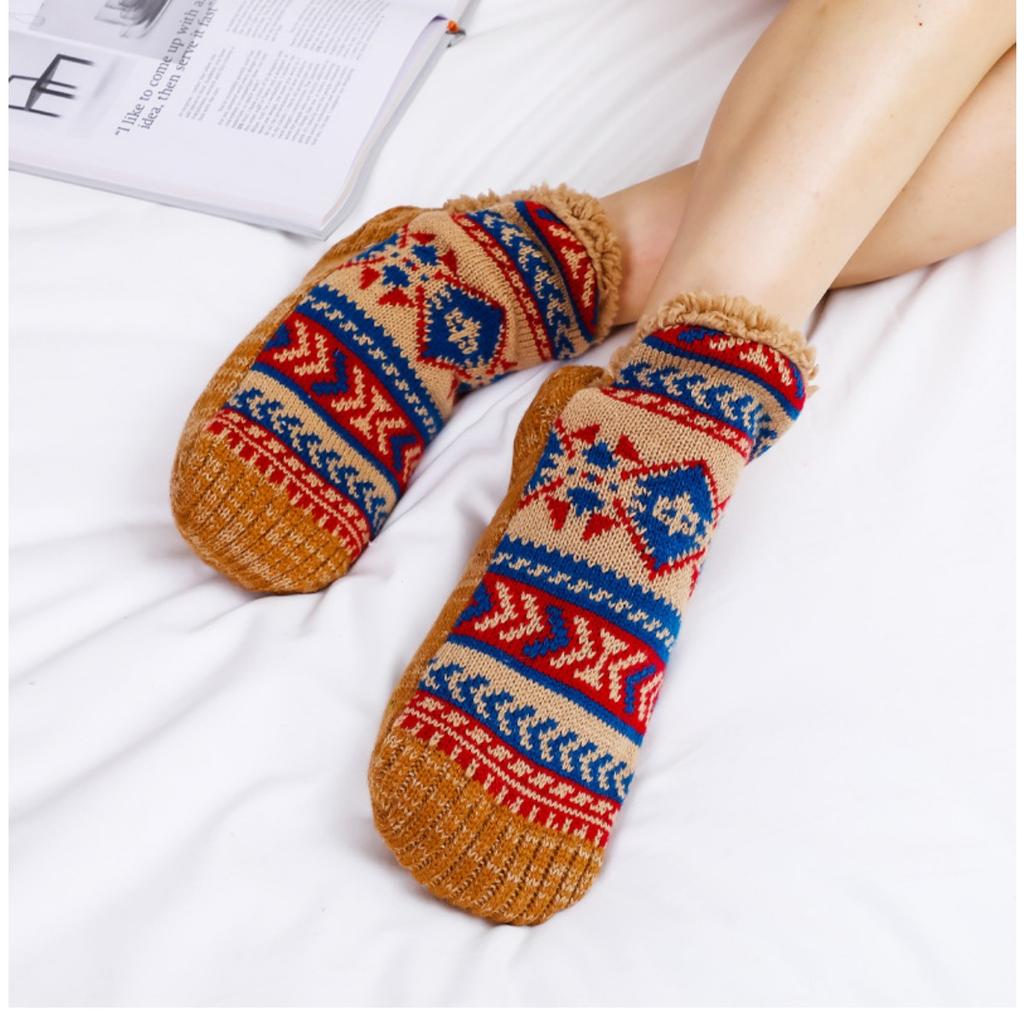 Slippers Socks, Floor Socks, Indoor Socks, Anti Slip Socks, Plush Socks, Thick Socks, Sleep Socks, Warm Socks, Breathable Socks