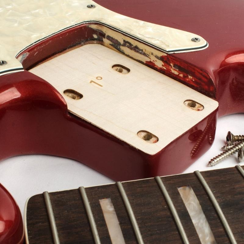 Guitar Neck Plate for Neck Protections with 0.25, 0.5, 1 Degree Neck Gasket
