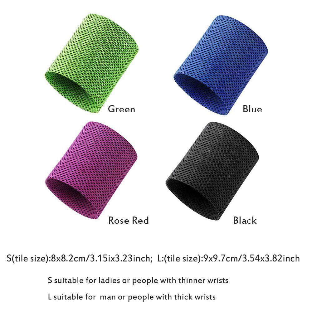 1 Stück Handgelenkschützer Eiskühlende Schweißbänder Sport-Handgelenksbänder Handgelenk-Manschette