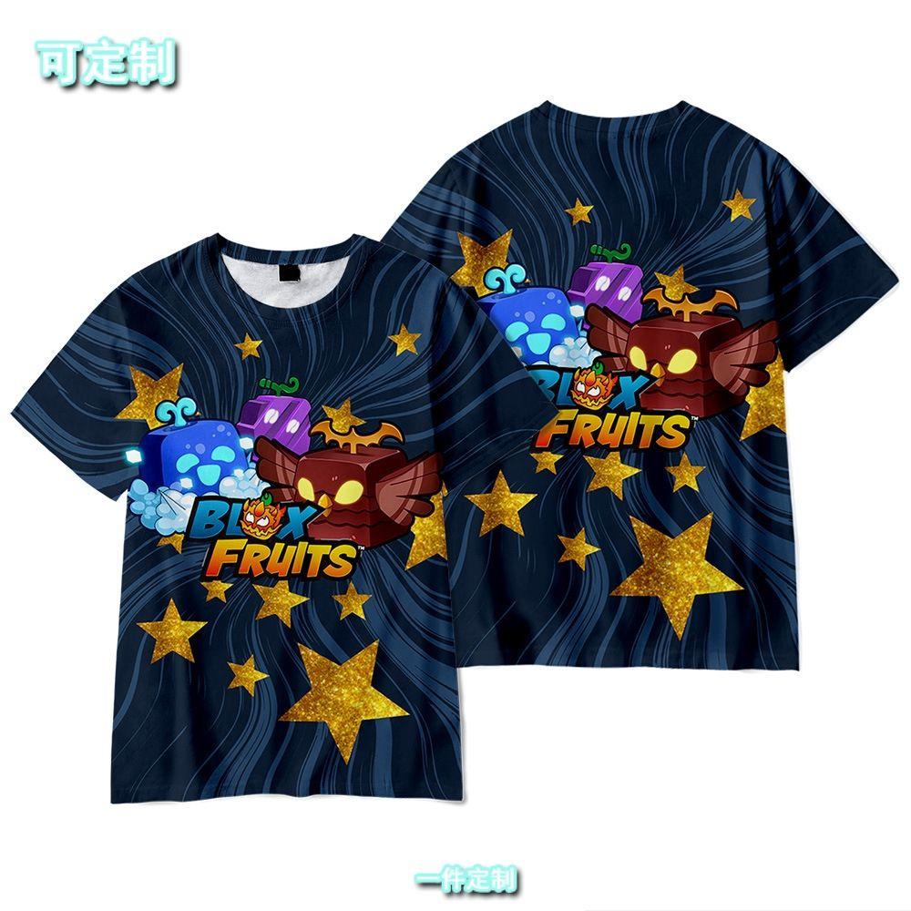 Roblox kid T shirt Boys Game Sports T-shirt Child Cartoon Short sleeve top 3D Print Casual Street Harajuku Clothes Children's clothing