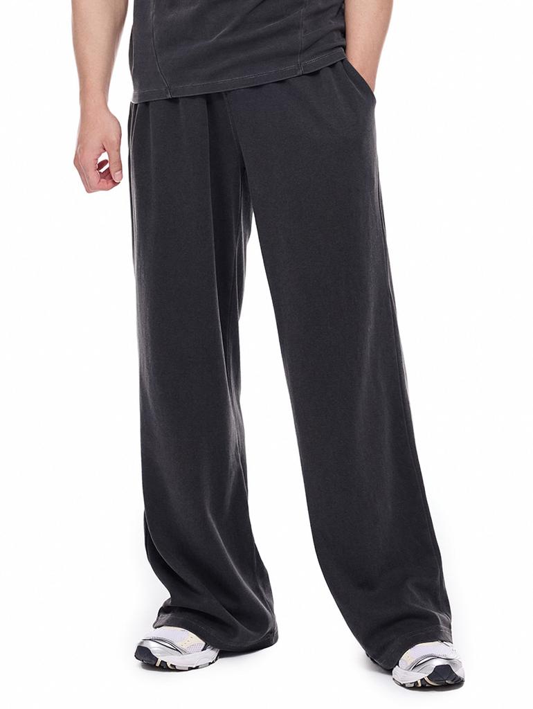 [Set] Perfect Premium Double-Sided Hooded Zip-Up And Wide Pants Set