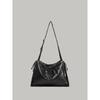 Summer new large-capacity minimalist style unisex drawstring shoulder bag, daily commuting and sports series tote crossbody bag