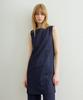 ARTID Crease Boatneck Mini Dress_Navy