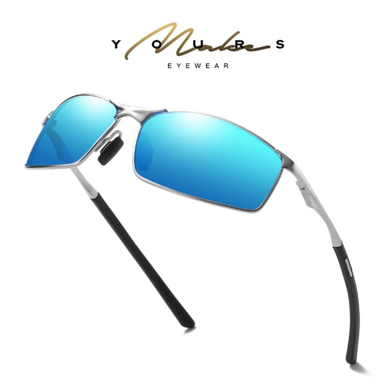 Polarized Sunglasses Men Driving Mirror Color Night Vision Goggles Eyeglasses