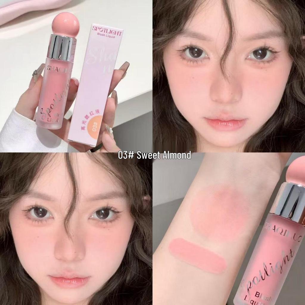 SHAQINUO Korean Style Energetic Liquid Blush Stick for a Natural, Brightening Glow