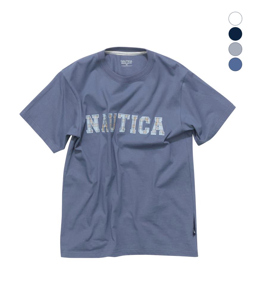 NAUTICA Patch Lettering T-Shirt (4 Colors) Nts5536