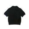 Blu Dot Half Zip T shirT   Color poinT Bk