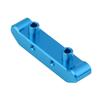 Aluminum Alloy Rear Squat Plate for RC Car FS 1 18 Electric Truck RC Car Part (Rear, Blue)