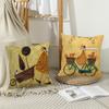 Art S-Sam Toft Pillow Case Office Cushions Suitable For Sofa Car Bedroom Decorative Cushion Cover