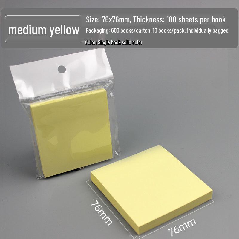 Colorful Creative Heart Sticky Notes - Reusable and Cute Stationery for Students