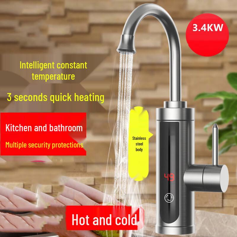 Enilgshwy Instant Electric Hot Water Faucet 3400W