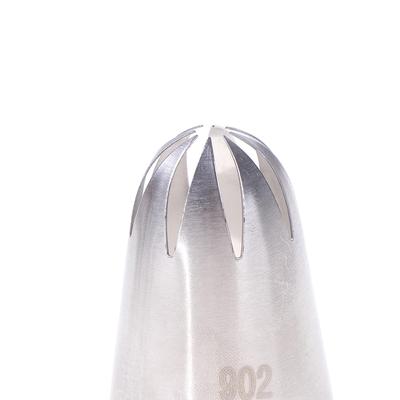 901 902 903 904 Stainless Steel Large Size Close Star Piping Nozzle Cream Icing Tips Cake Fondant Kitchen Baking Tool
