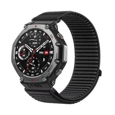 Ocean Nylon Wrist Band Loop Compatible For Huami Amazfit T-Rex 3/Amazfit T-Rex 2 Watch Strap