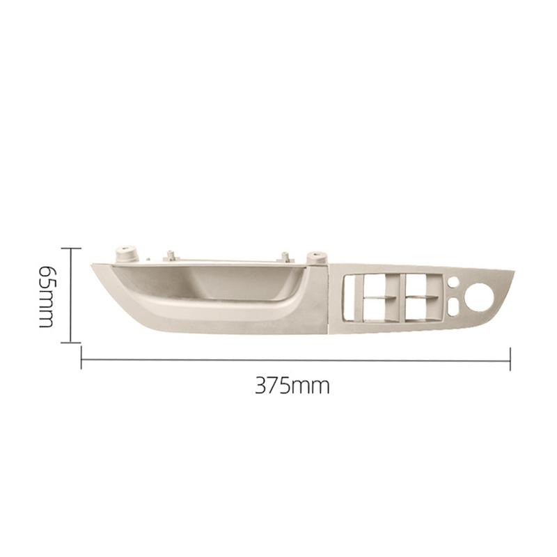 For BMW 3 Series E90 E91 E92 LHD Car Inner Handle Panel Pull Trim Interior Driver's Door Switch Cover Auto Interior