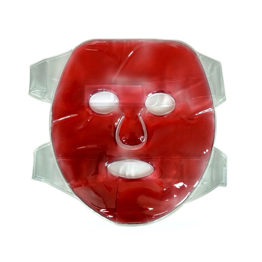 Dual-Use Gel Bead Face Mask: Cooling & Heating Compress with Reusable Ice Beads for Beauty Treatment