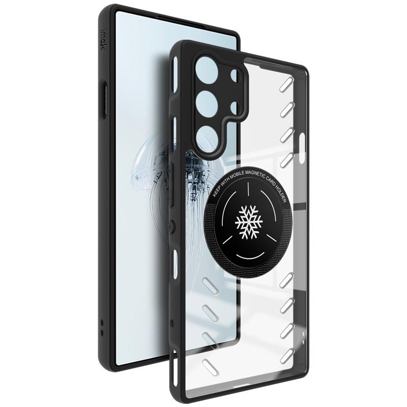 

IMAK UX-9A For ZTE nubia Red Magic 10 Pro 5G/10 Pro+ 5G Clear Case Heat Dissipation PC TPU Phone Cover Style A