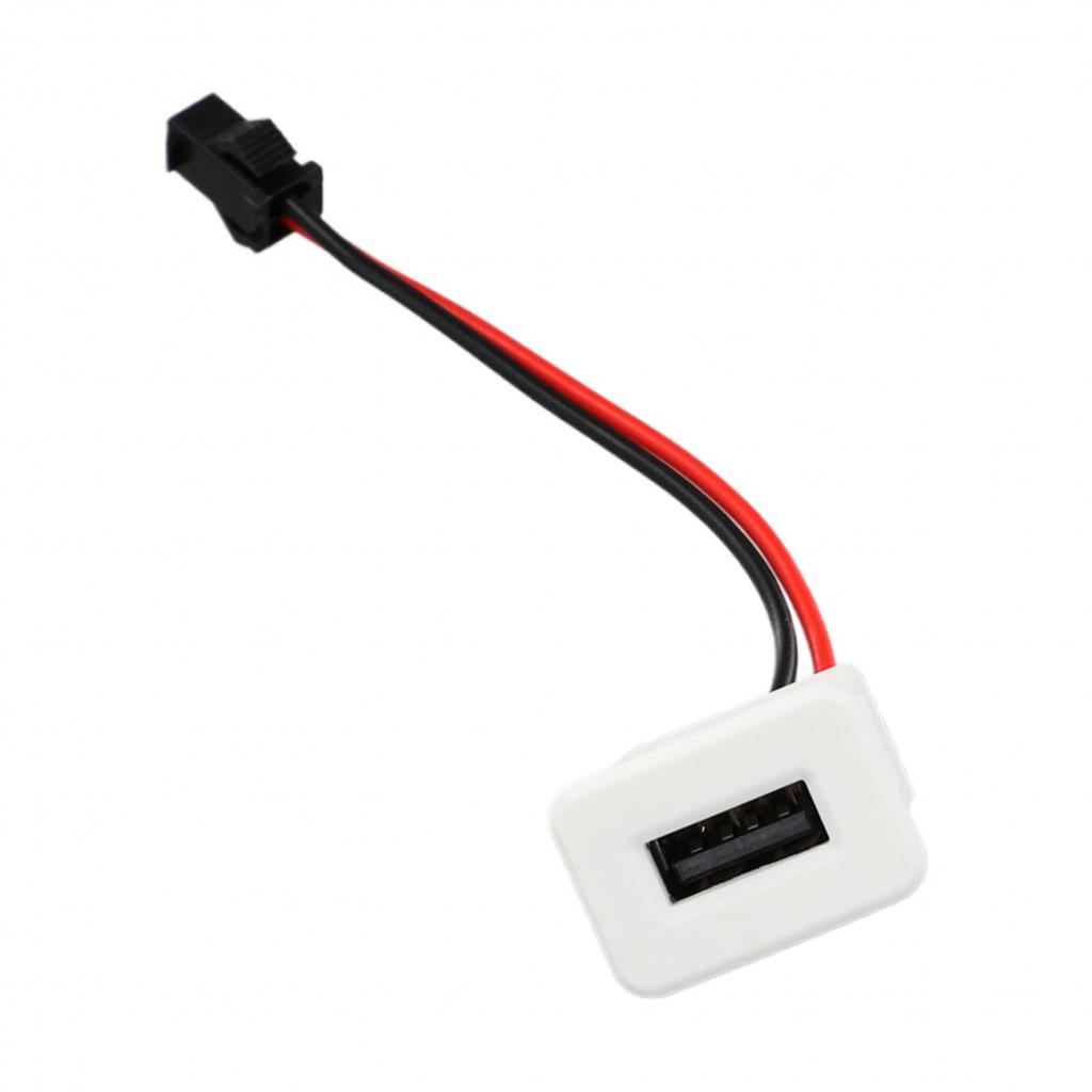 Easy Installation USB Power Connector Fireproof PA Materials
