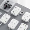 Wall Socket Electrical Power Strips USB Charging Port Electrical Socket Extension Cord for Home Office and Travel