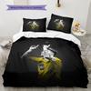 Biancheria da letto con motivo Marco Reus Decorazione per la casa Regalo di compleanno (1 * copripiumino + 2 * federa, senza nucleo),merchandising per fan.