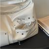 Rivet locomotive wind large capacity tote bag female