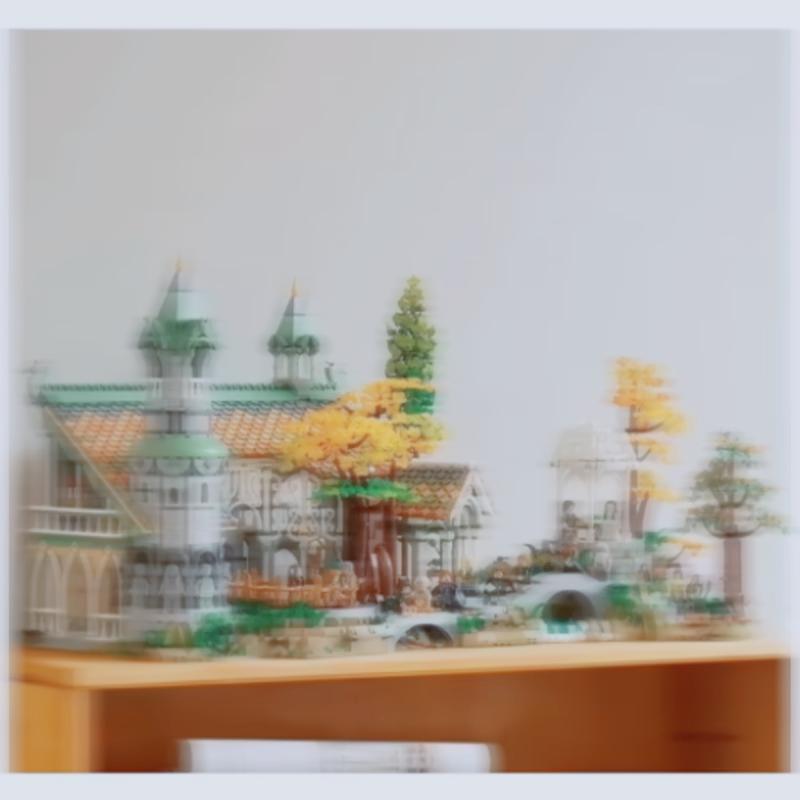 6167Pcs Valley Tower Castle Building Blocks DIY Bricks MOC-10316 Street View Home Decor Ornament Toys Birthday Christmas Gifts