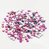 Hot Sale 2-6mm Flatback Resin Rhinestone Appliques Round Shape Bulk Colors for Nail Art Decoration Shoes Clothes Cup DIY