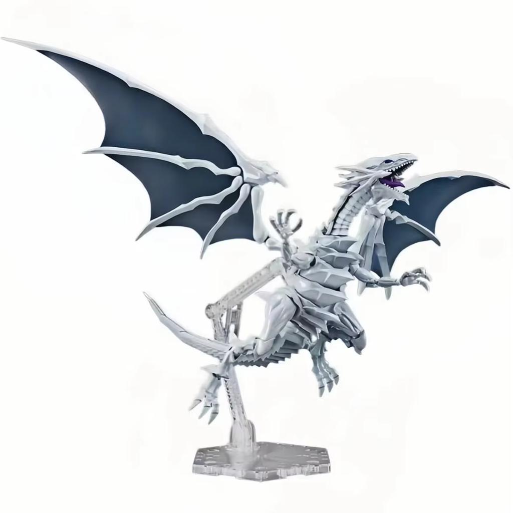Yu-Gi-Oh Arrogant Dragon Blue-Eyes White Dragon Assembly Model Figure - Desktop Decoration Ideal Holiday Or Birthday Gift