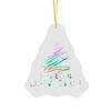 Winter Acrylic Ornaments Merry Christmas Hanging Ornament for Christmas Tree Frosted