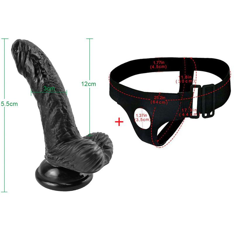 Strapon Dildo לנשים MoDi תחתוני דילדו חגורת פין ענקית רתמה מינית רצועה על צעצוע מין ללסבית 18+