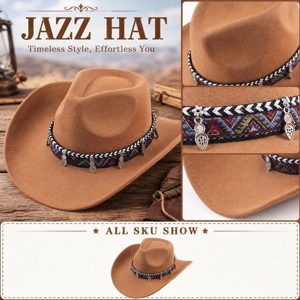 Wind Jazz Hat Fedora for Men Women