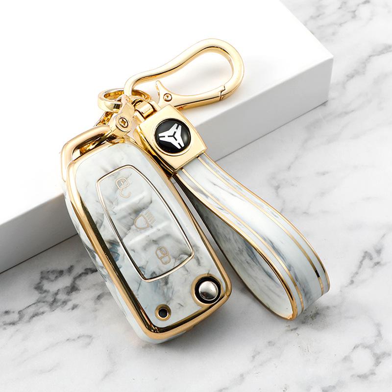 Tata Car Folding Key Case with Buckle - Cross-Border Bestseller In India