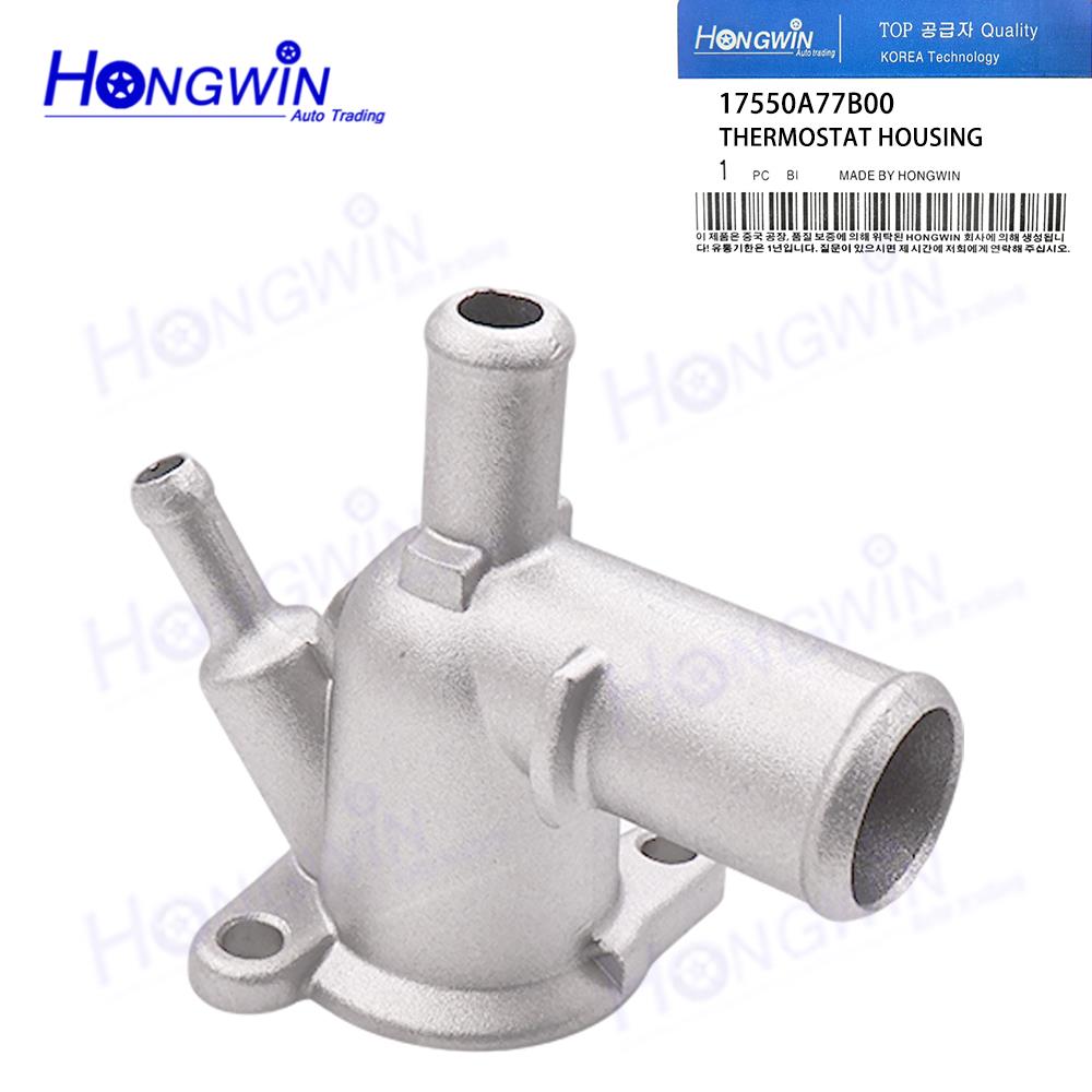17550A77B00 17550A77B00-000 Engine Coolant Thermostat Housing For DAEWOO TICO HYUNDAI
