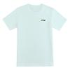 Li-Ning Campus Series Simple Brand Logo Comfortable Quick-Dry Short Sleeve Versatile Tied Five-Point Pants Casual Sports Suit Men suit YATV051-4