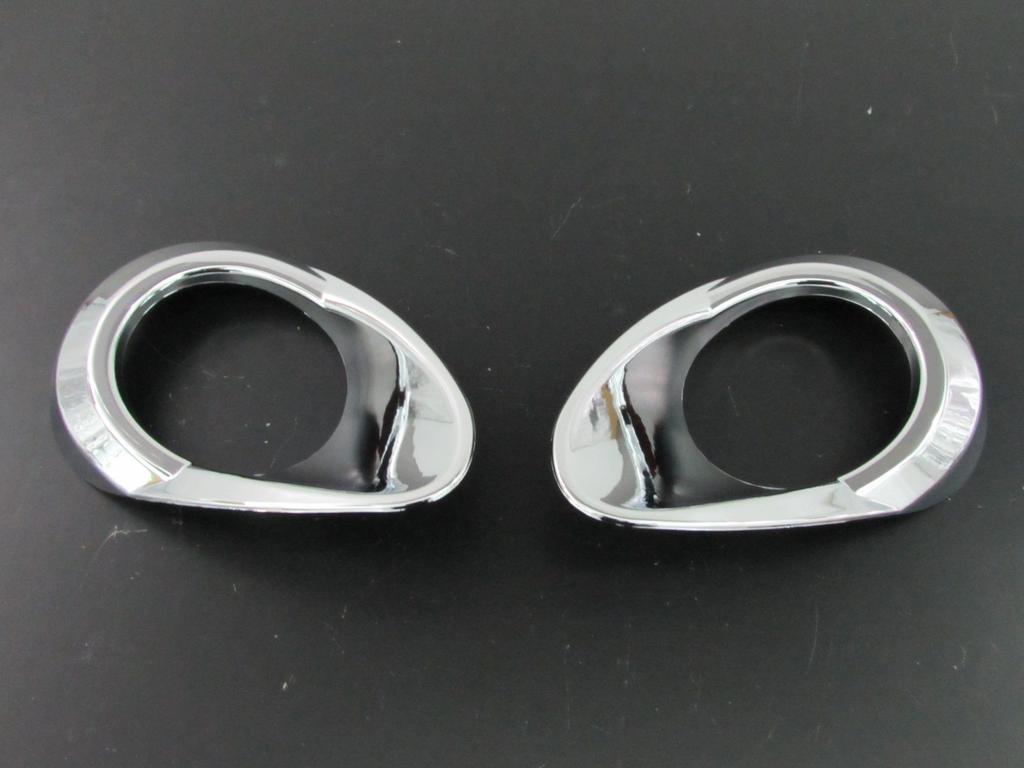 BRIGHTZ Chrome Fog Light Covers Type B for Toyota Alphard ANH GGH 13862 (Pre-facelift 2020/2025) [FOG-COV-058] ANH20W, ANH25W, GGH20W, GGH25W,