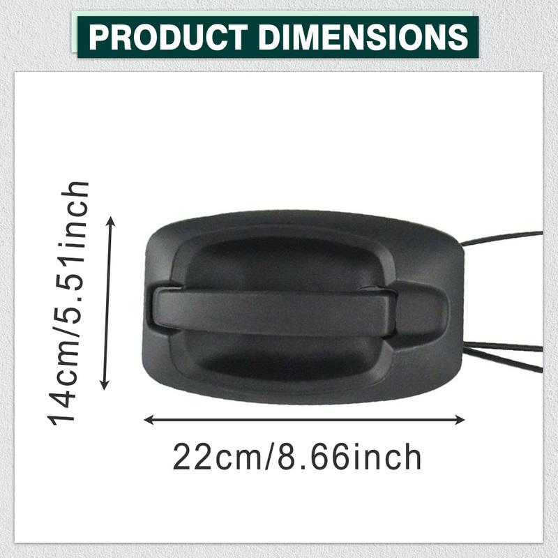 For Fiat Ducato Peugeot Boxer Citroen Relay 2006- Rear Side Sliding Door Handle WIth Wiring Harness 735426421 1616303080