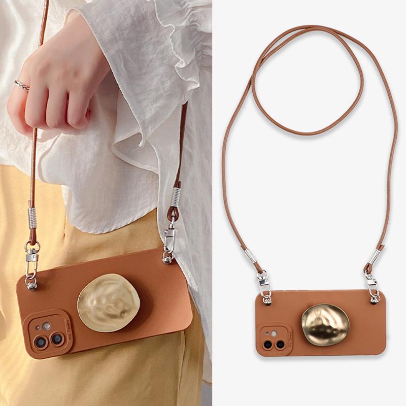 Crossbody Lanyard Case For Samsung Galaxy S26 Ultra S22 S21 Plus S25 S23 S24 FE A17 A56 Protect Strap Soft Stylish Holder Cover